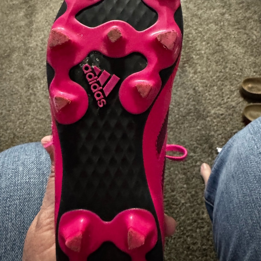 Adidas Bright Pink Sports Shoes